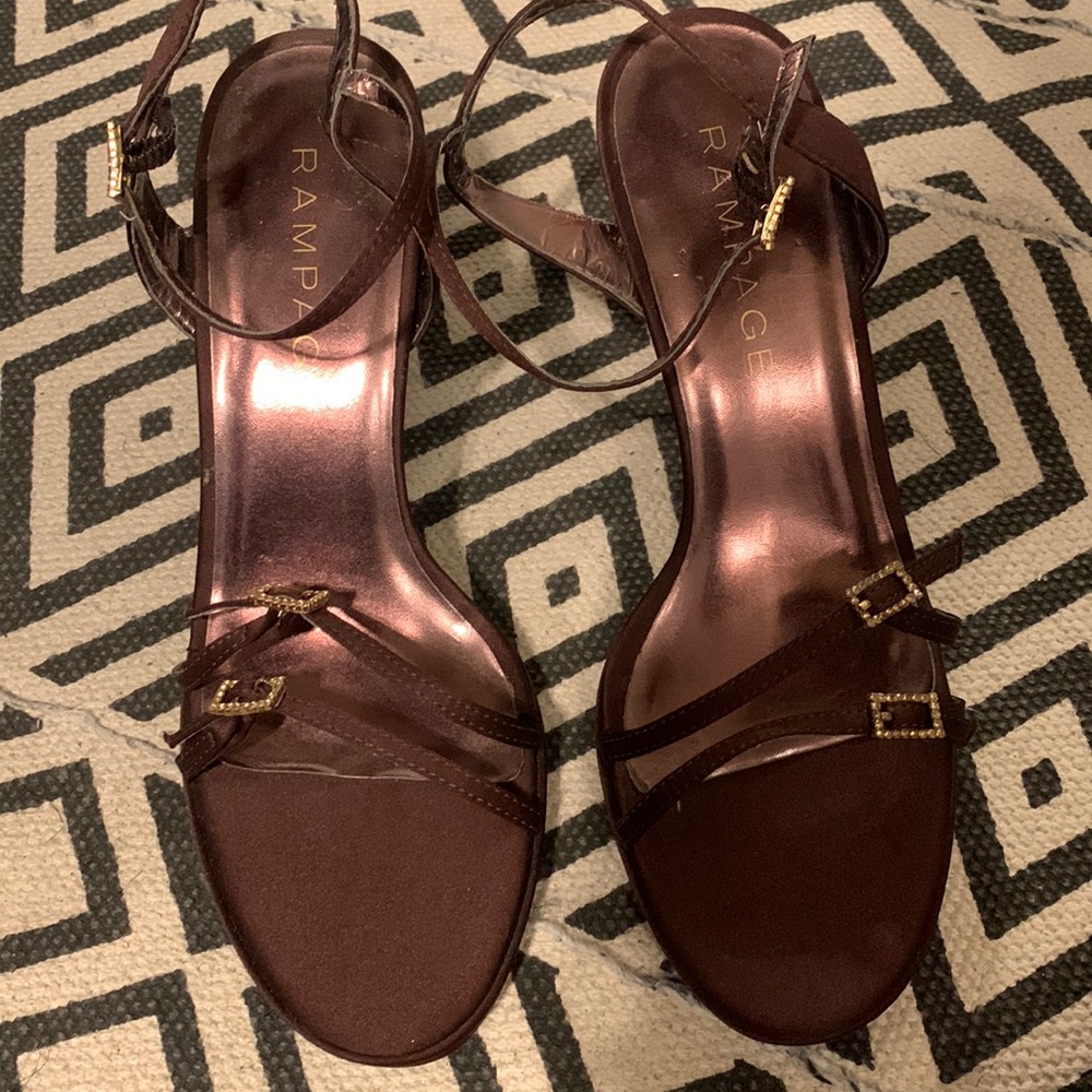 Brown Rampage heels